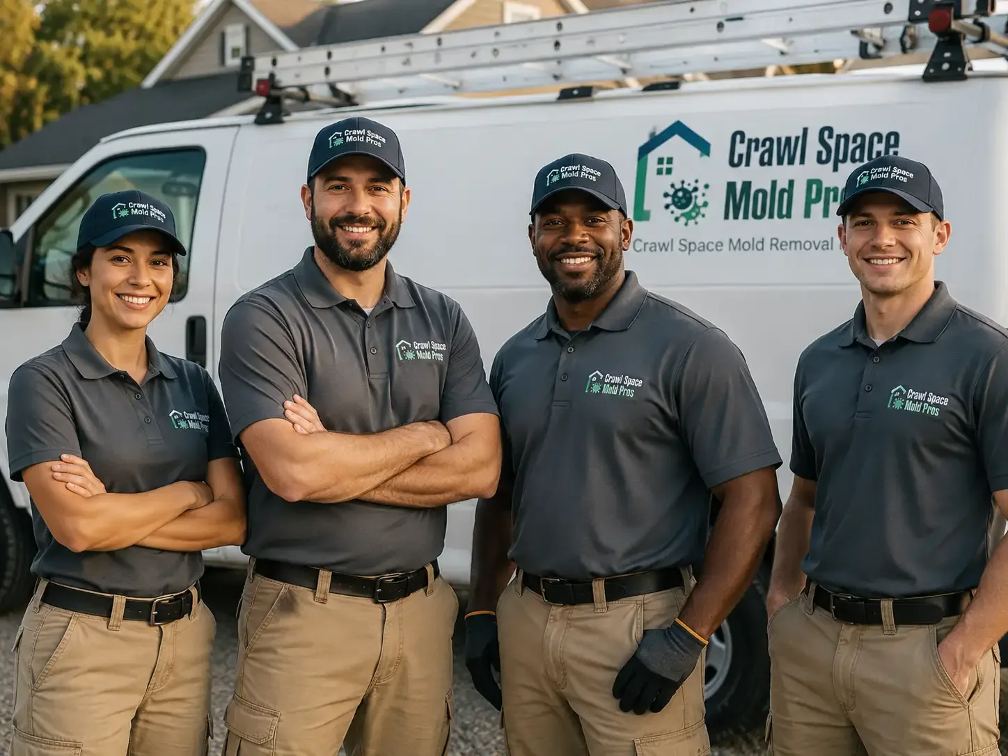 Crawl Space Mold Removal company in Larsen, WI