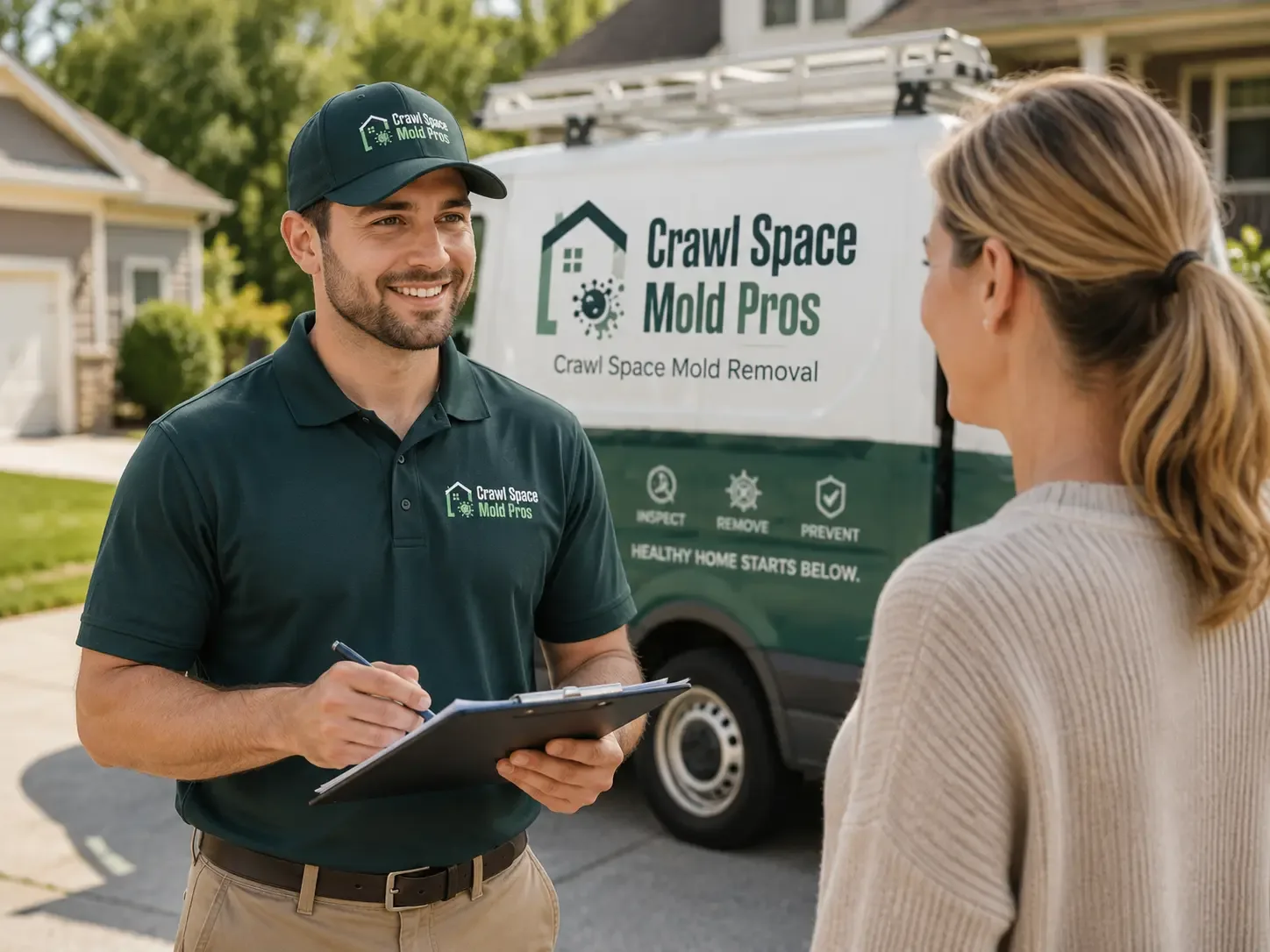 Crawl Space Mold Removal Larsen, WI FAQs